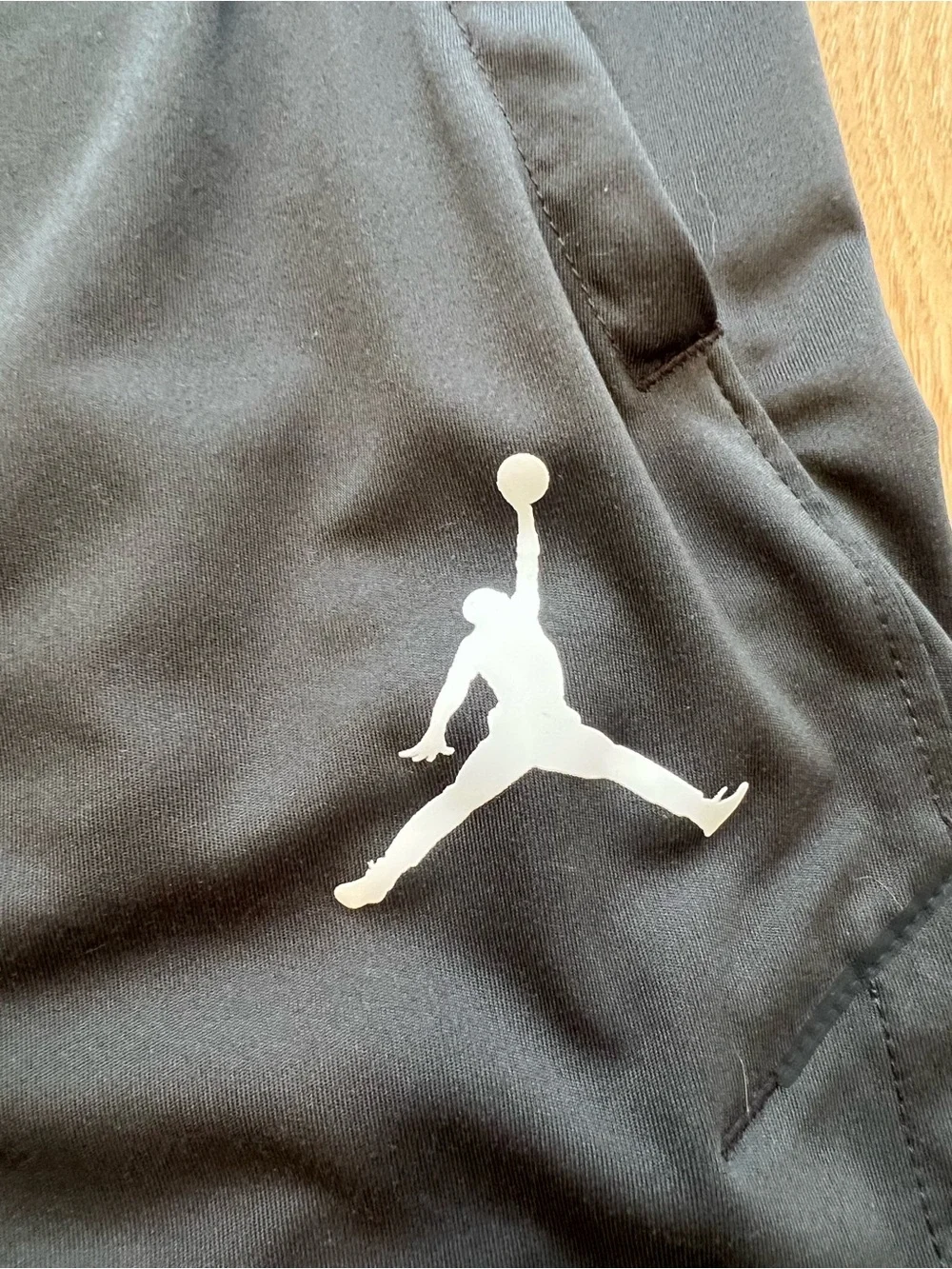 Jordan Black Athletic Shorts Dri-Fit Medium